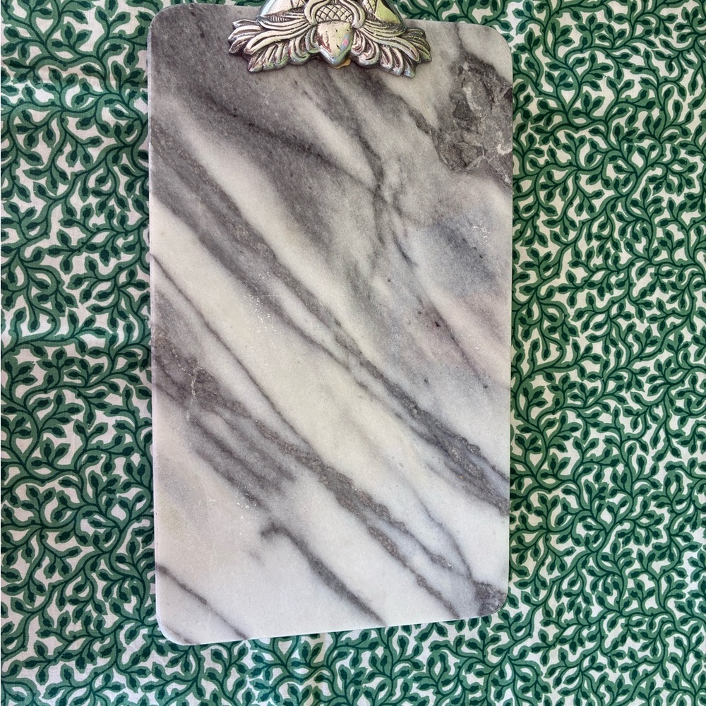 Elegant Gray Marble Cheese Board Georges Briard serving vintage rare gift great